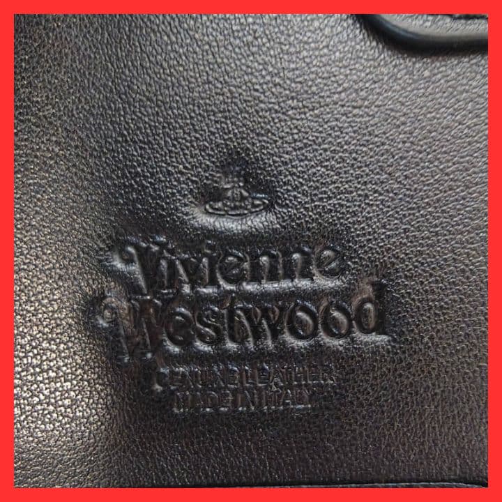 【新品未使用】ヴィヴィアンウエストウッド二つ折り財布　988VW706　ブラック
