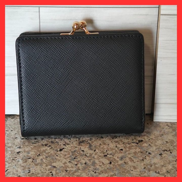 【新品未使用】ヴィヴィアンウエストウッド二つ折り財布　988VW706　ブラック