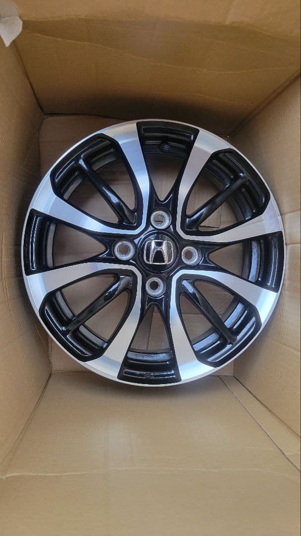 現行 ホンダ 純正 アルミ 4本セット 1台分 4.5J+40 100 ナット付