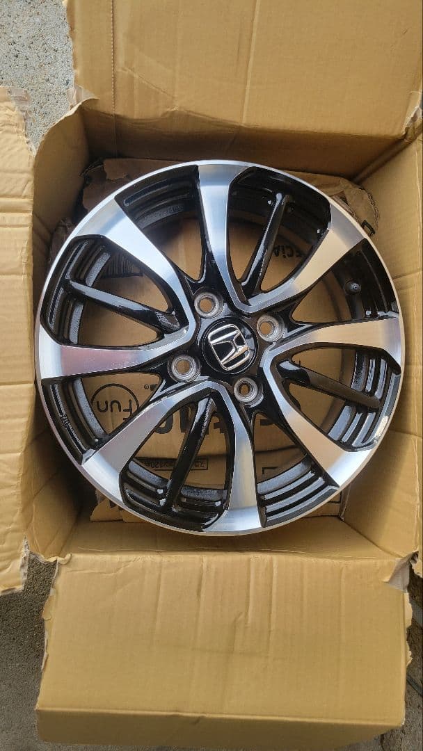 現行 ホンダ 純正 アルミ 4本セット 1台分 4.5J+40 100 ナット付