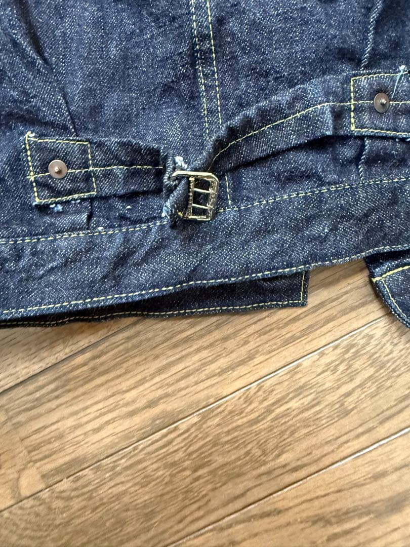 入手困難　little hand リトルハンド大戦デニムジャケット44Tバック