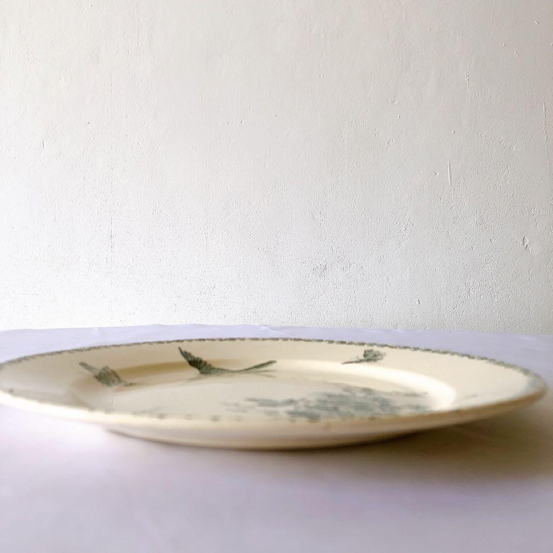 グランデポ エミールブルジョワ　ディナープレート C フランスアンティーク食器