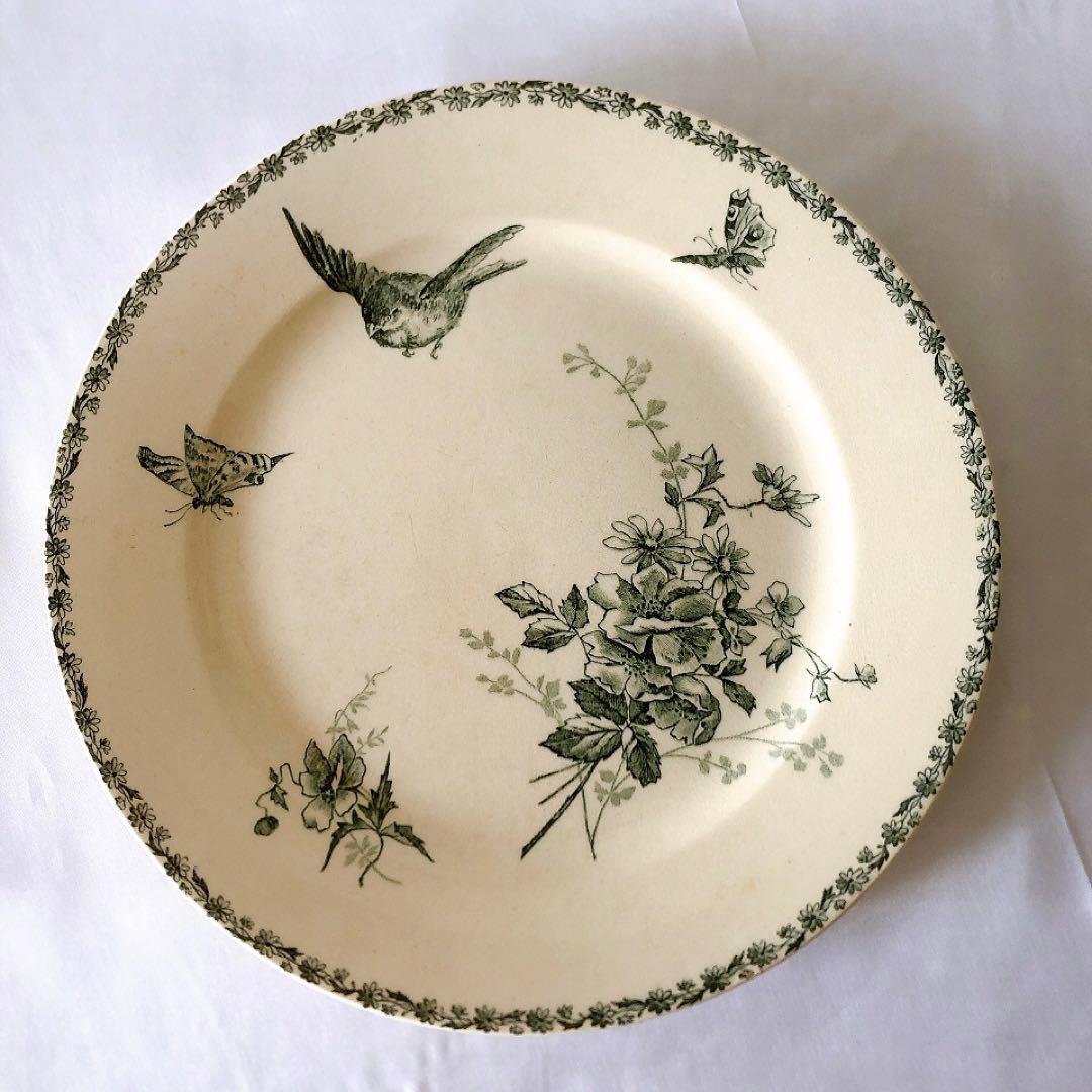 グランデポ エミールブルジョワ　ディナープレート C フランスアンティーク食器