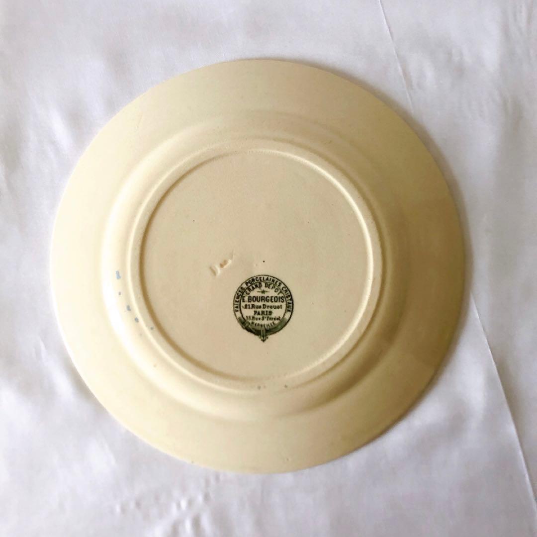 グランデポ エミールブルジョワ　ディナープレート C フランスアンティーク食器