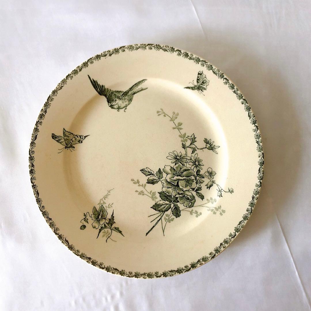 グランデポ エミールブルジョワ　ディナープレート C フランスアンティーク食器