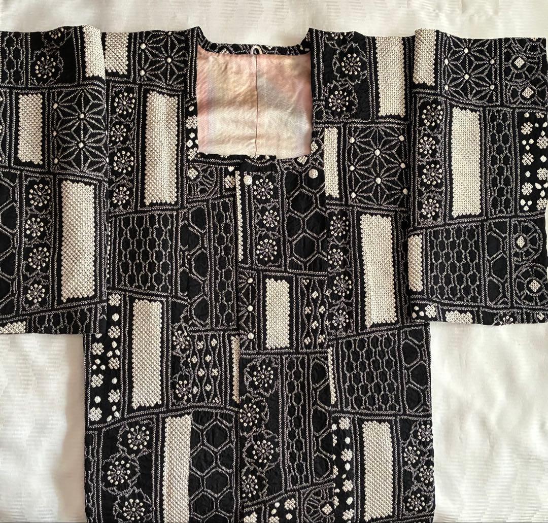 疋田　総絞り　道行コート