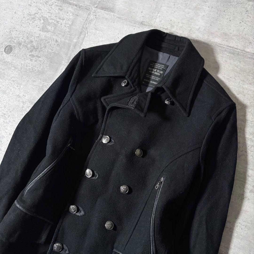 ジャケット・アウター 00s archive wool coat japanese label y2k