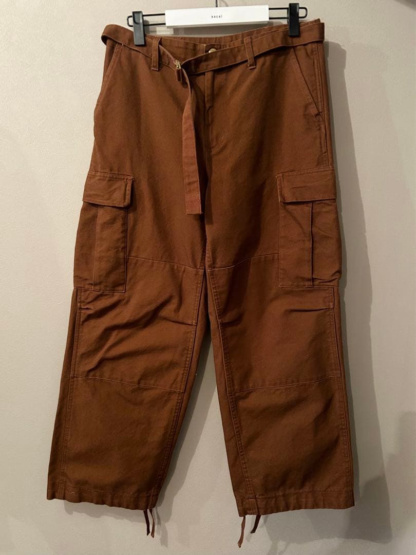 【1】【新品】sacai Carhartt WIP Duck Pants