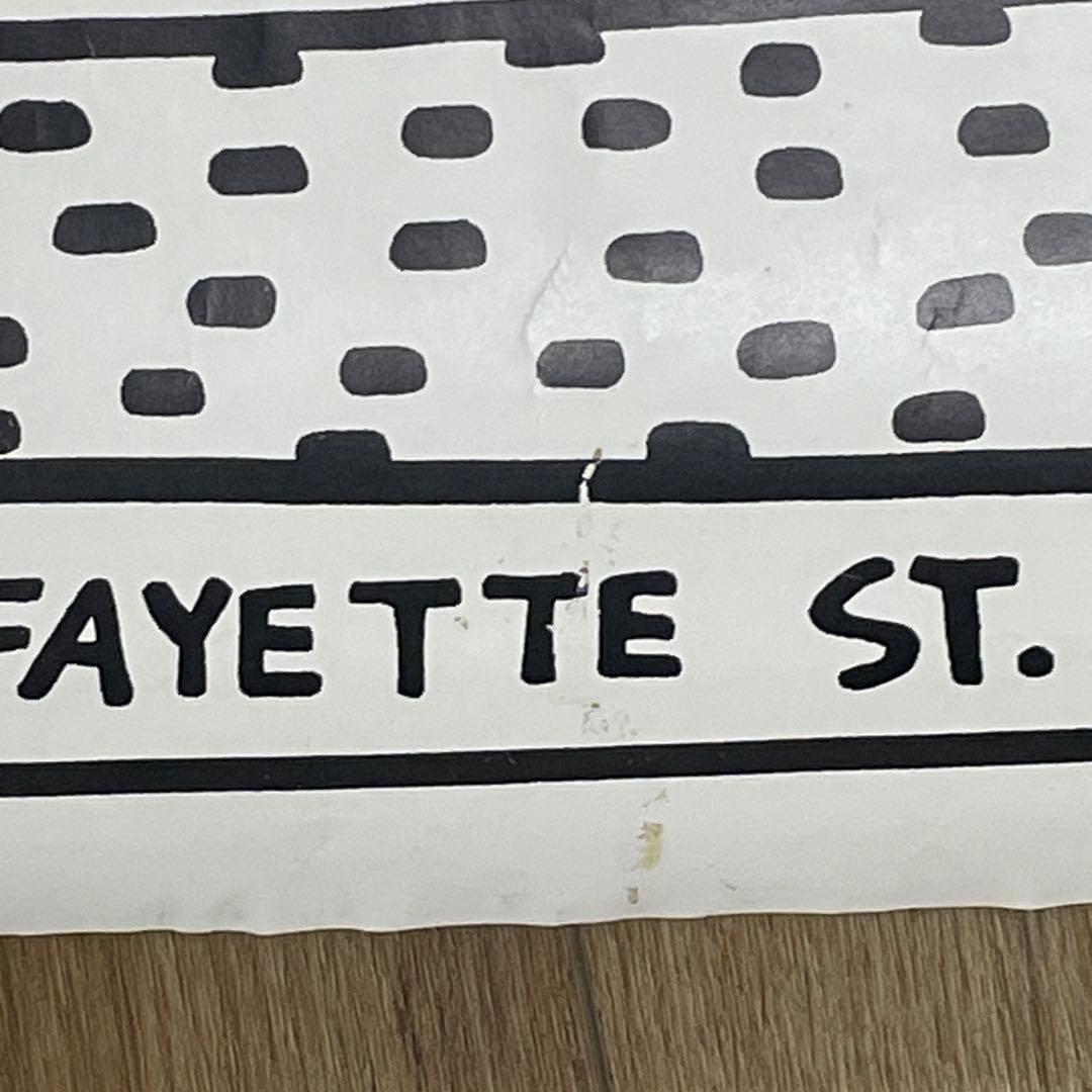 キースヘリング pop shop NY オリジナル・ポスター1985