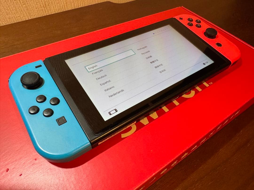 【値下げ】Nintendo Switch 青/赤 Joy-Con ２台目用セット