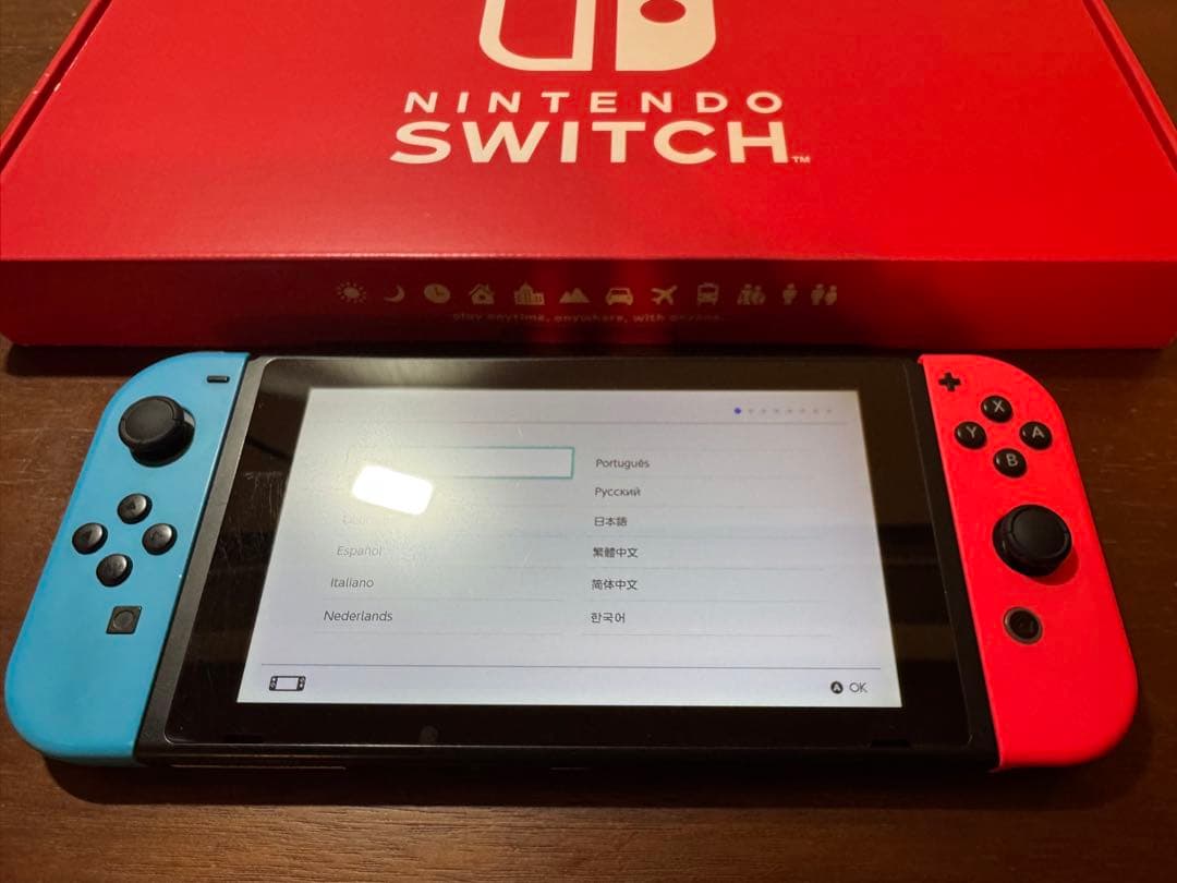 【値下げ】Nintendo Switch 青/赤 Joy-Con ２台目用セット