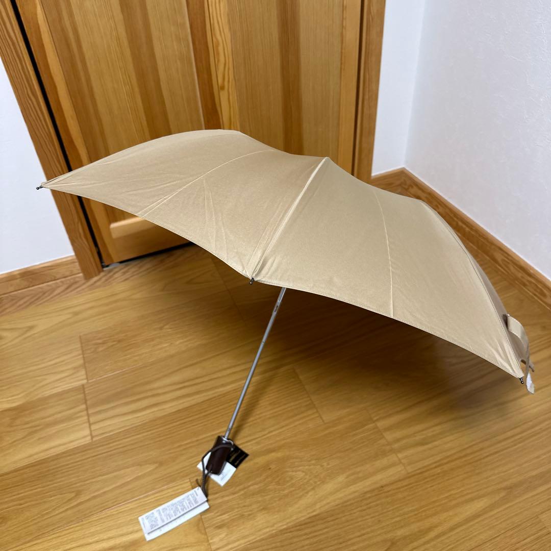 【新品未使用】FOX UMBRELLAS 折りたたみ傘 キャメル