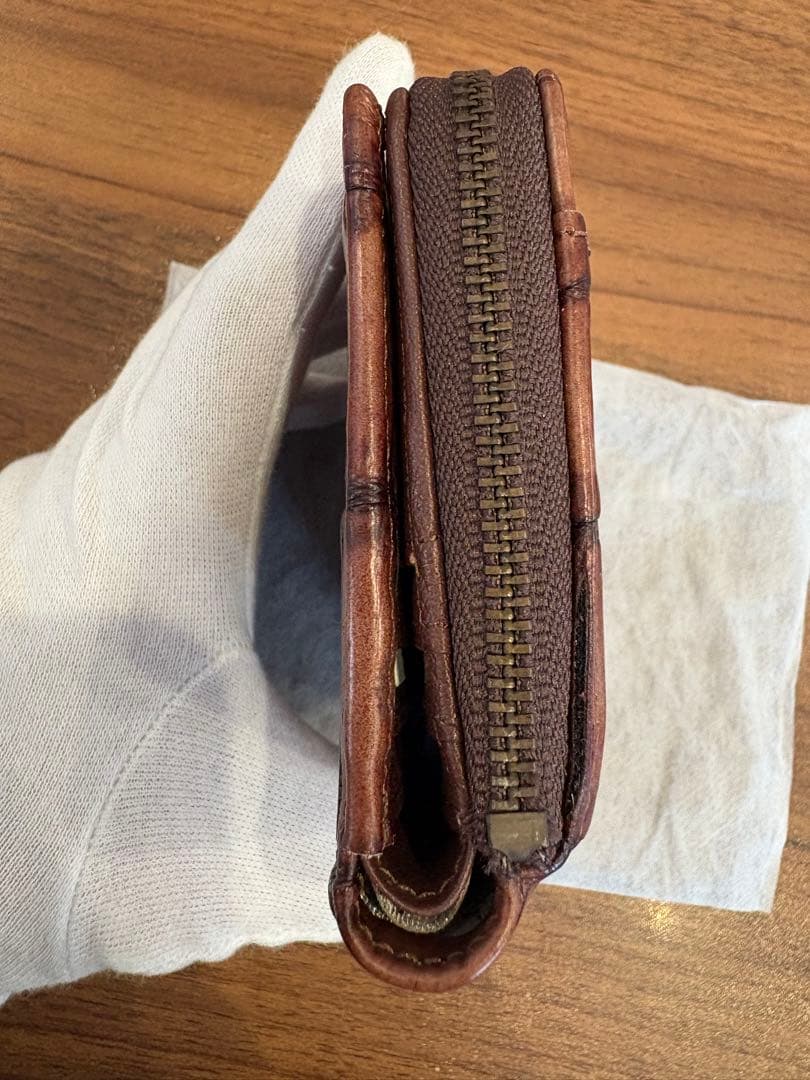 新品未使用　本革　二つ折り財布 IBIZA