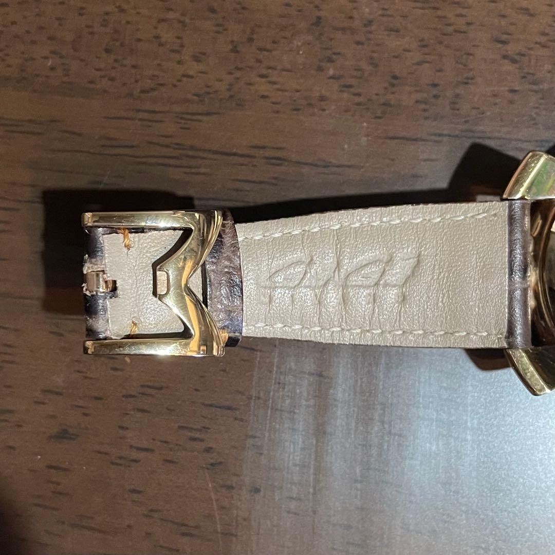 ガガミラノ マヌアーレ40mm ブラック　ゴールド　シェル盤 稼働品