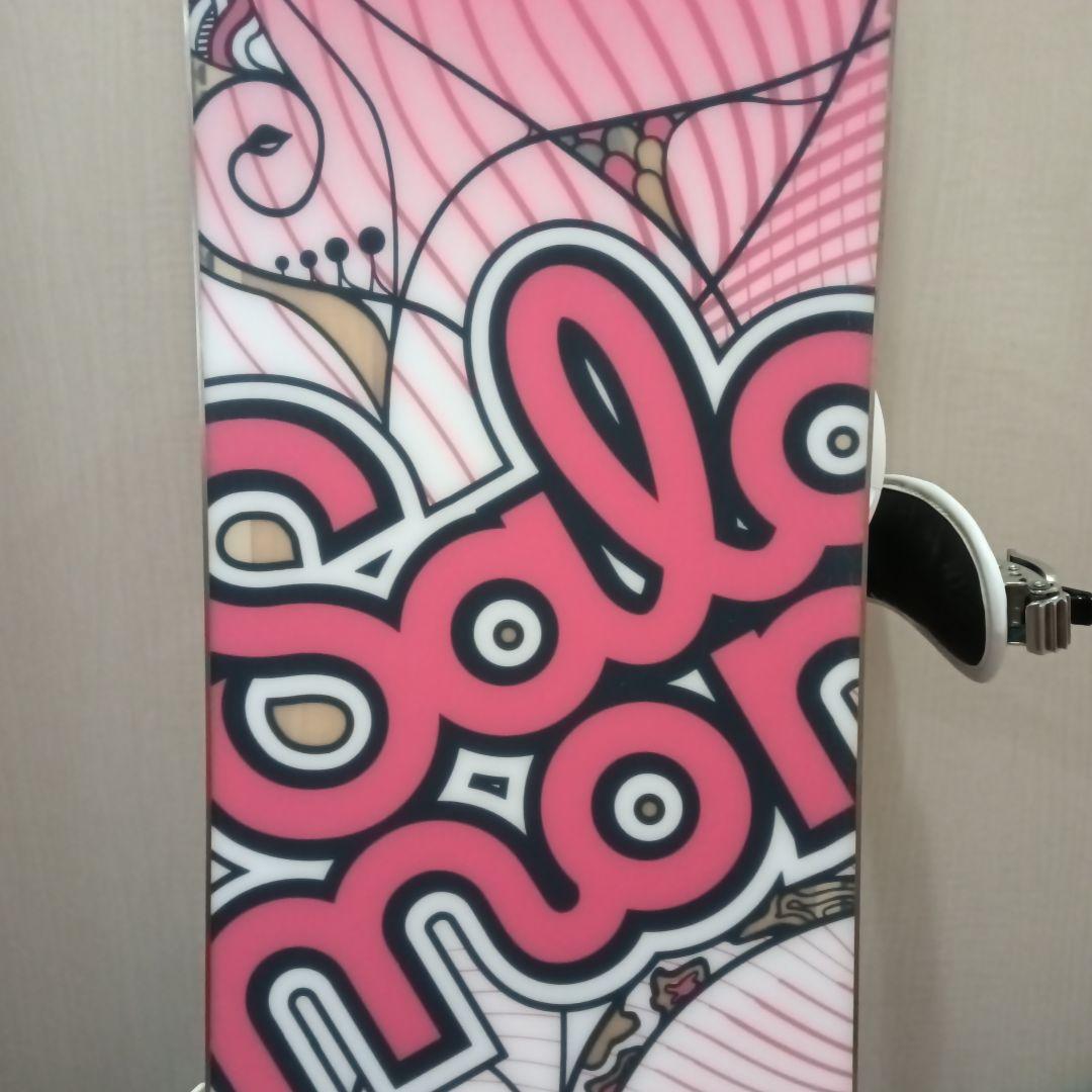 スノーボード　ビンディング　サロモン　ホワイト