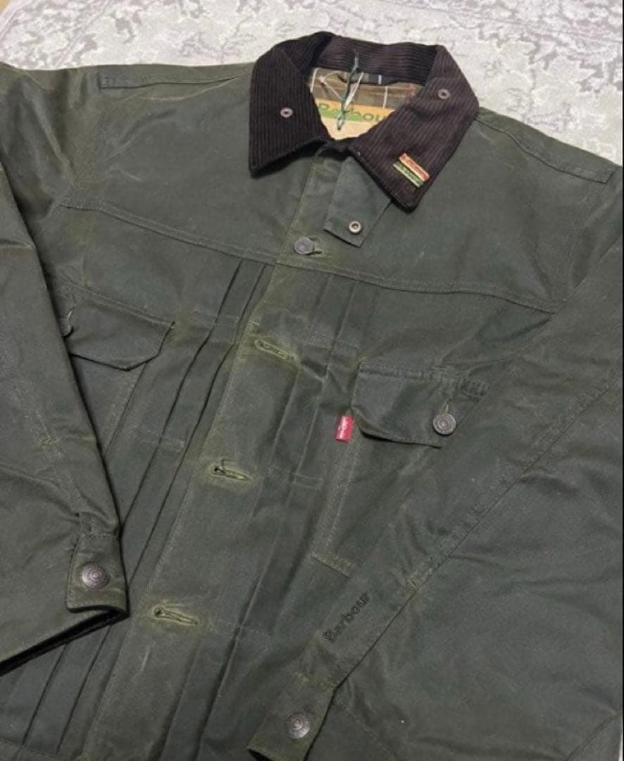 あ*が様 バブアー リーバイス Barbour type ii wax jack