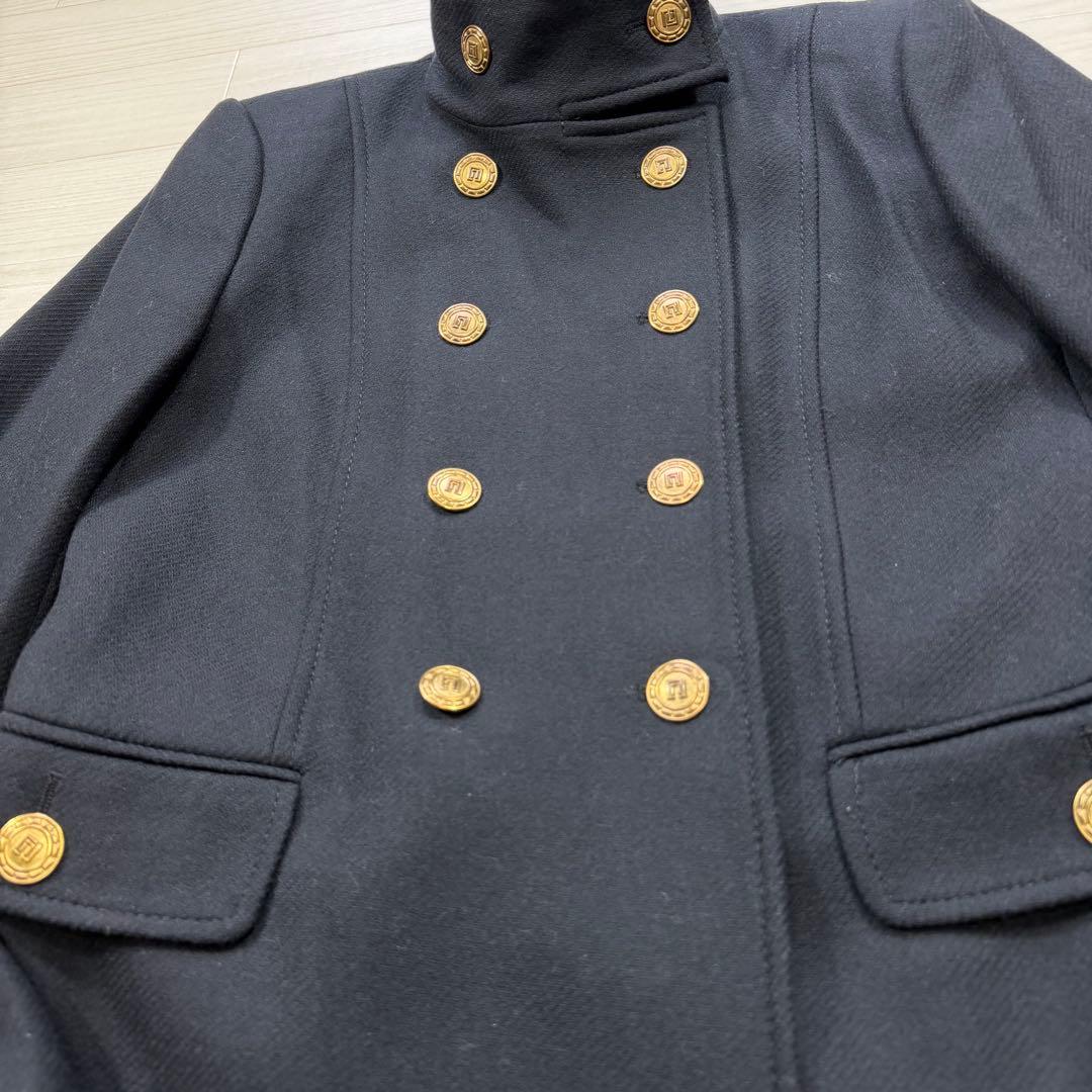 極美品 ZARA MANTECO マンテコ ナポレオンコート 金ボタン L相当