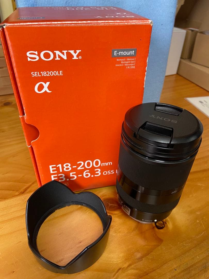 レンズ(ズーム) SONY E18-200mm F3.5-6.3 OSS