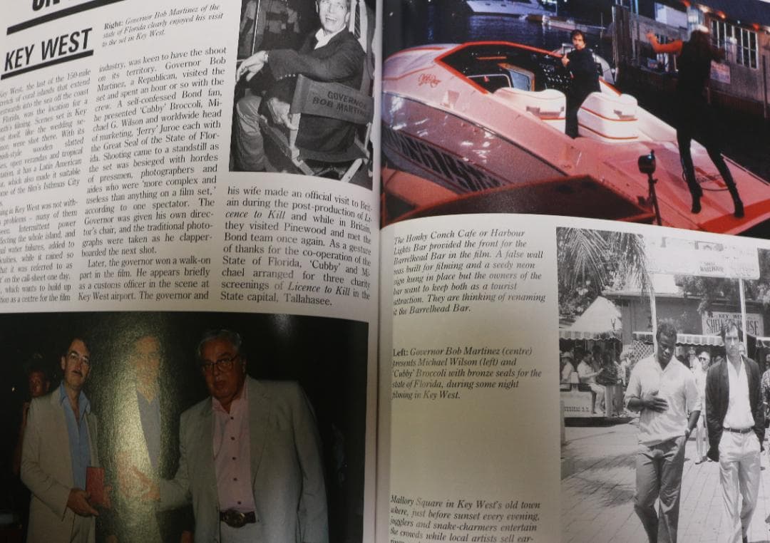 洋書００７／消されたライセンスのメーキング本(ティモシー・ダルトン版)　英語版