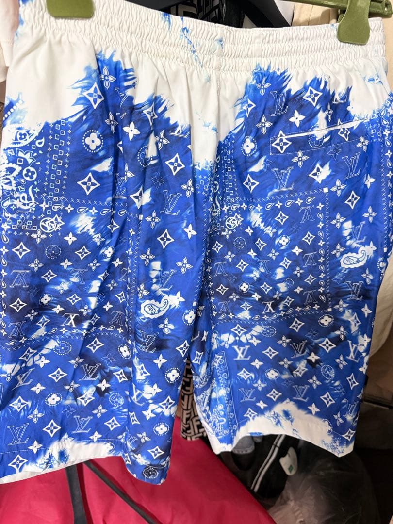 Louis Vuitton ロゴプリント ショートパンツ S