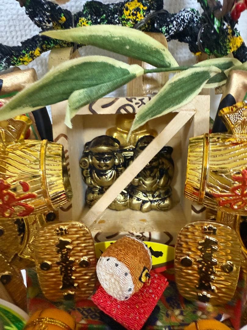 縁起熊手浅草酉の市　商売繁昌・交通安全