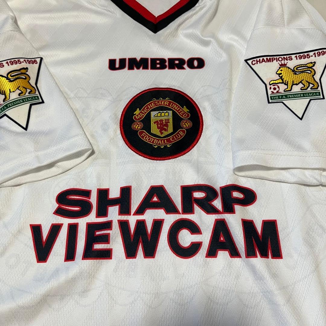 96/97 マンチェスターユナイテッド カントナawayユニフォーム