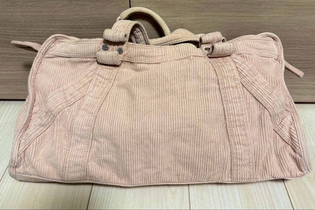 DIESEL バッグ コーデュロイ archive l logo Y2K