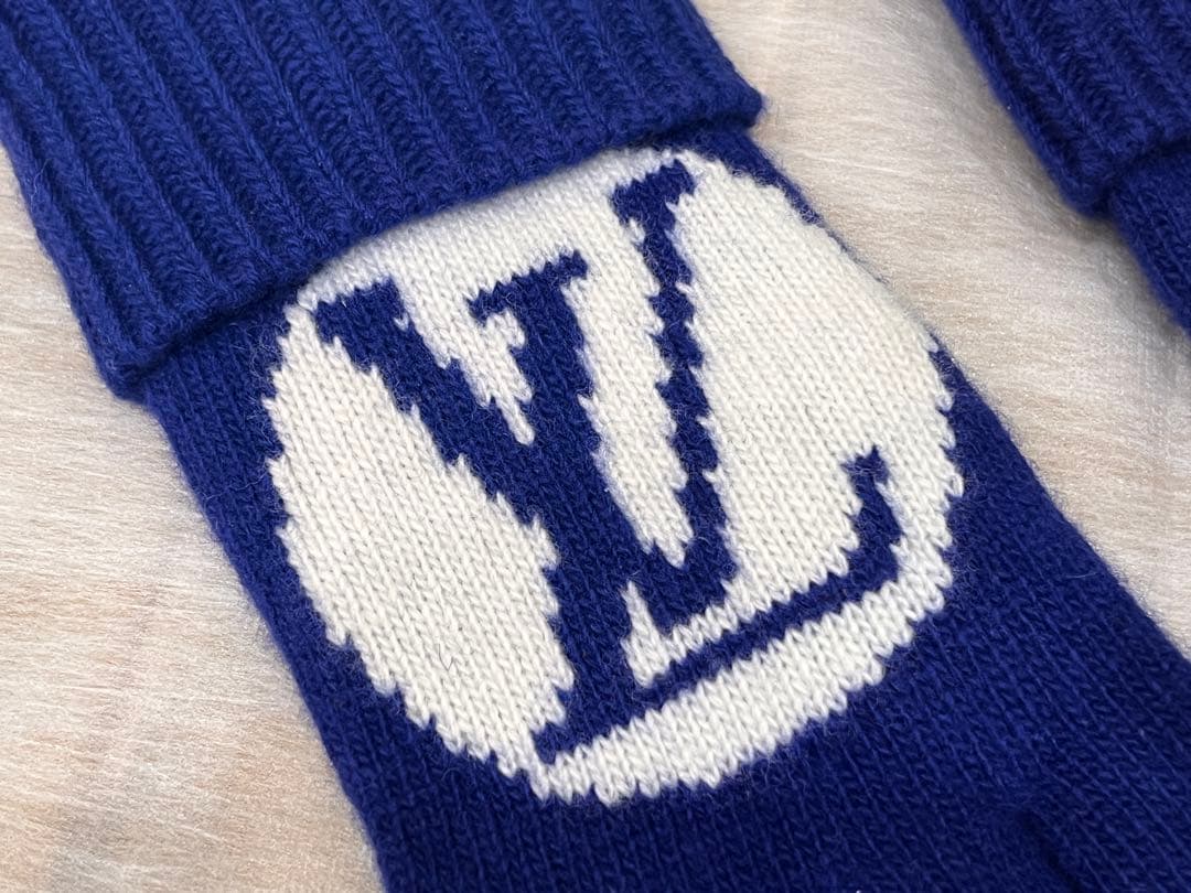 ◆お値下げ LV ルイ・ヴィトン グローブ・マイユ メダリオン 手袋 ◆