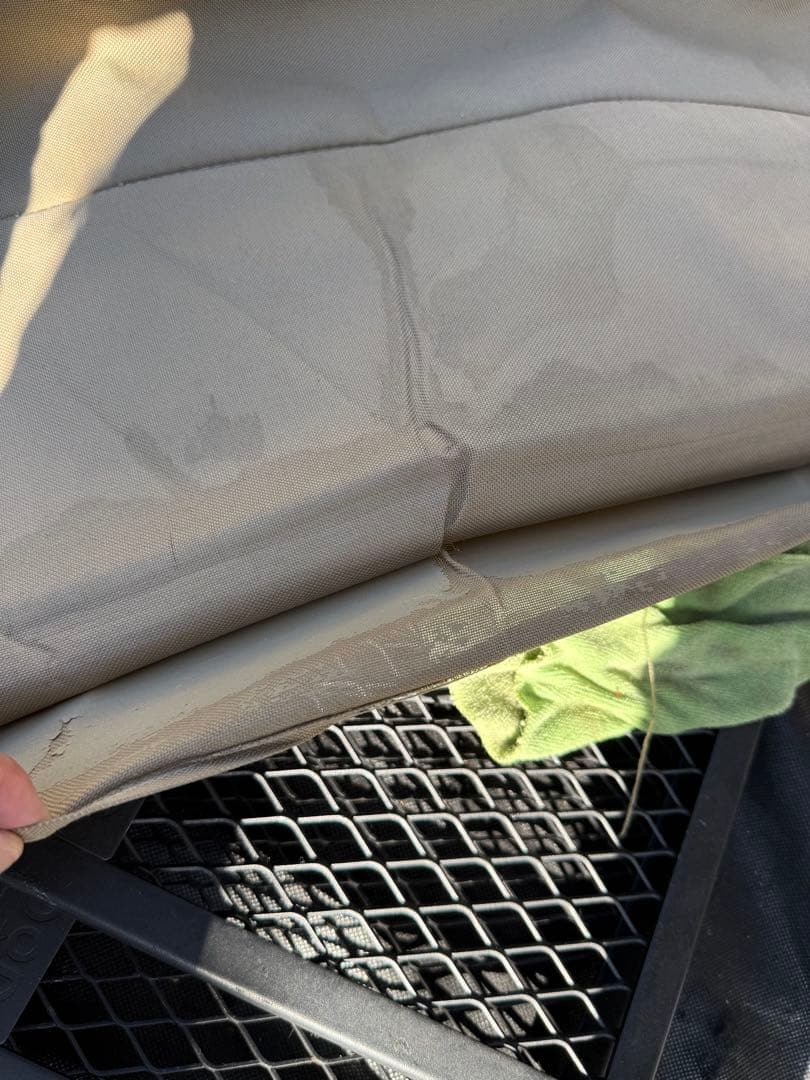 DOD グッドラックソファ ベージュ 2人掛け 折りたたみチェア キャンプ