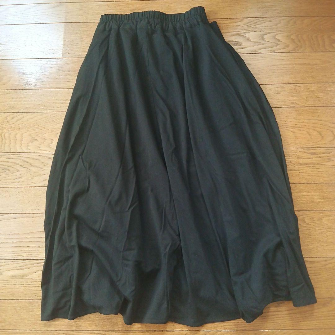 袴パンツ　ロングスカート　Black Gravity 　レイヤー　モード系