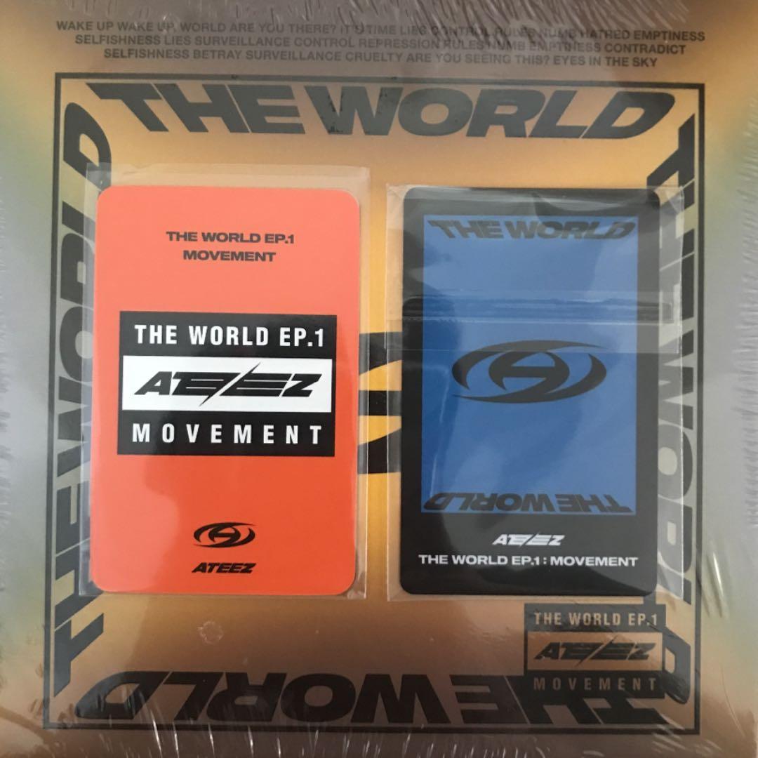 ⭐︎ATEEZ ホンジュン sound wave ラキドロ トレカ 3形態