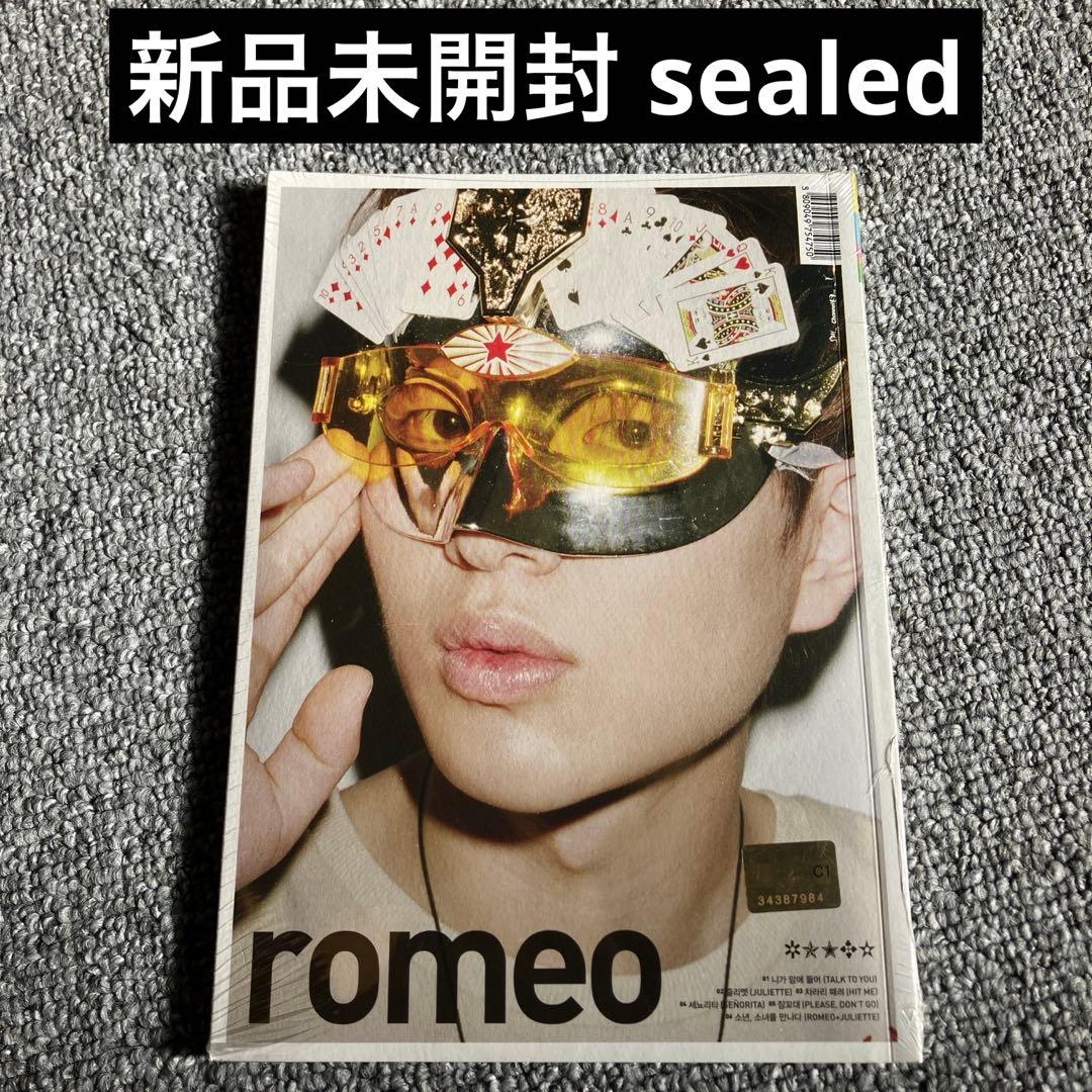 SHINee romeo オニュ onew 韓国盤 CD 公式　新品未開封