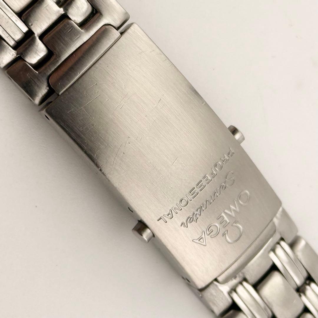 オメガ 純正ステンレスブレスベルト 18mm シーマスター 1502/824