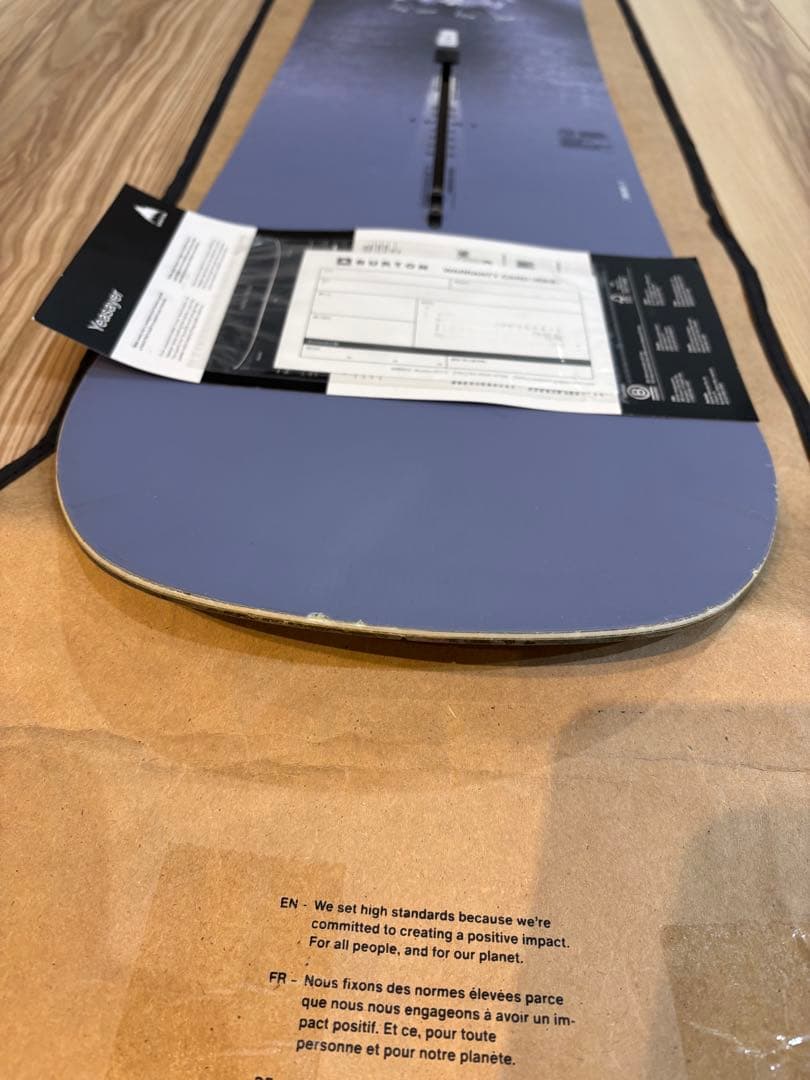 Burton イェーセイヤー Flat Top スノーボード　144