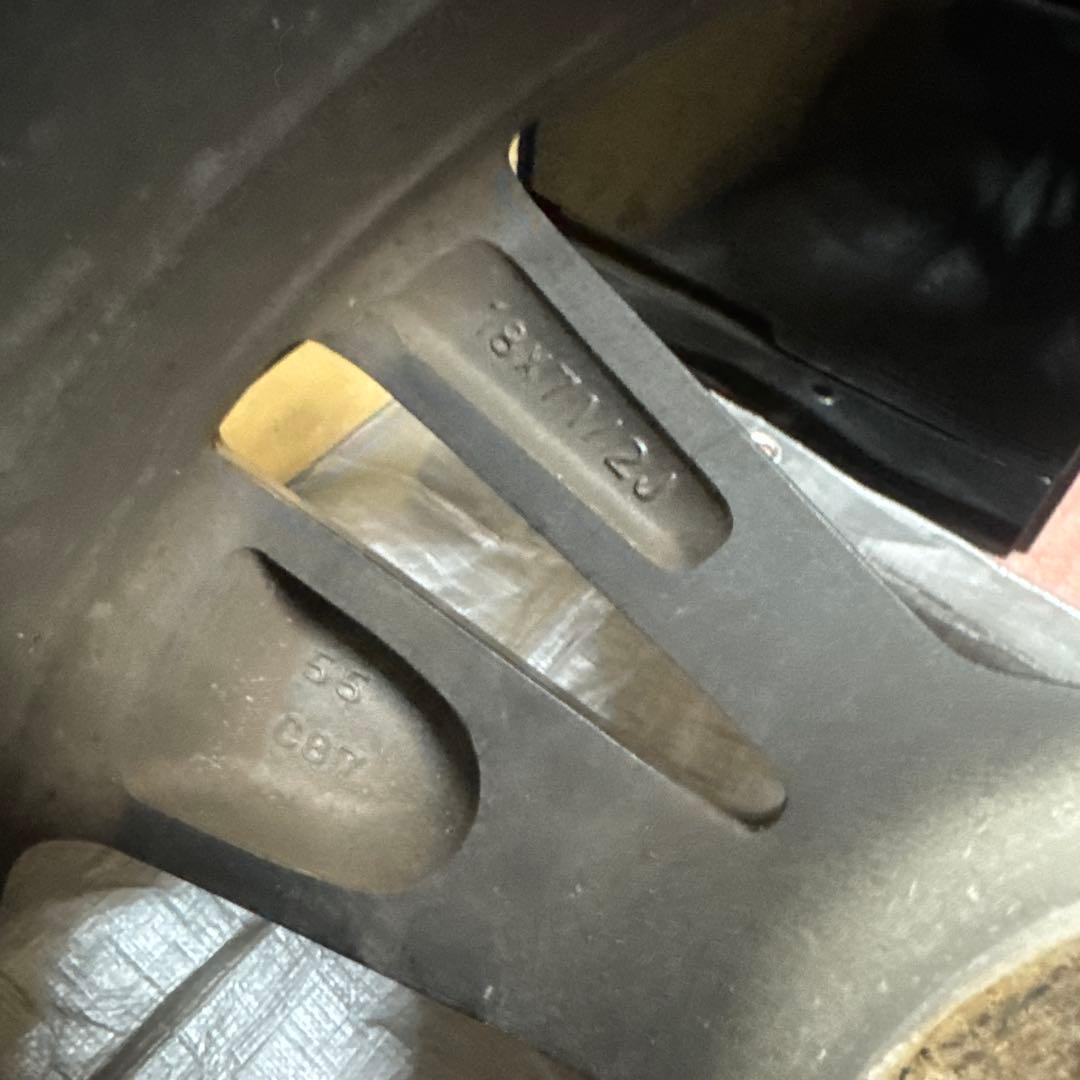 スバル 18インチ 純正ホイール