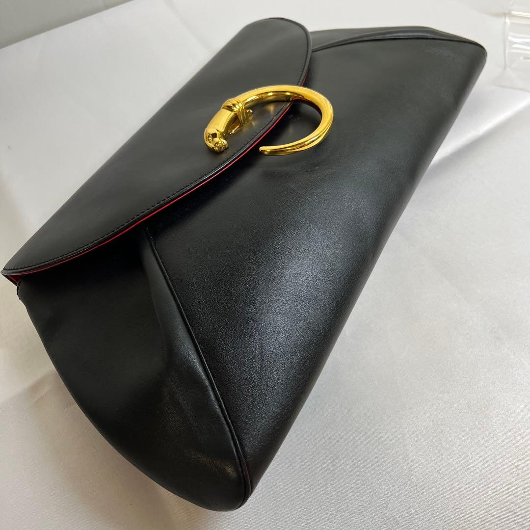 Cartier カルティエ パンテール セカンドバッグ クラッチバッグ ブラック