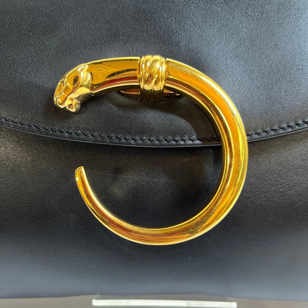 Cartier カルティエ パンテール セカンドバッグ クラッチバッグ ブラック