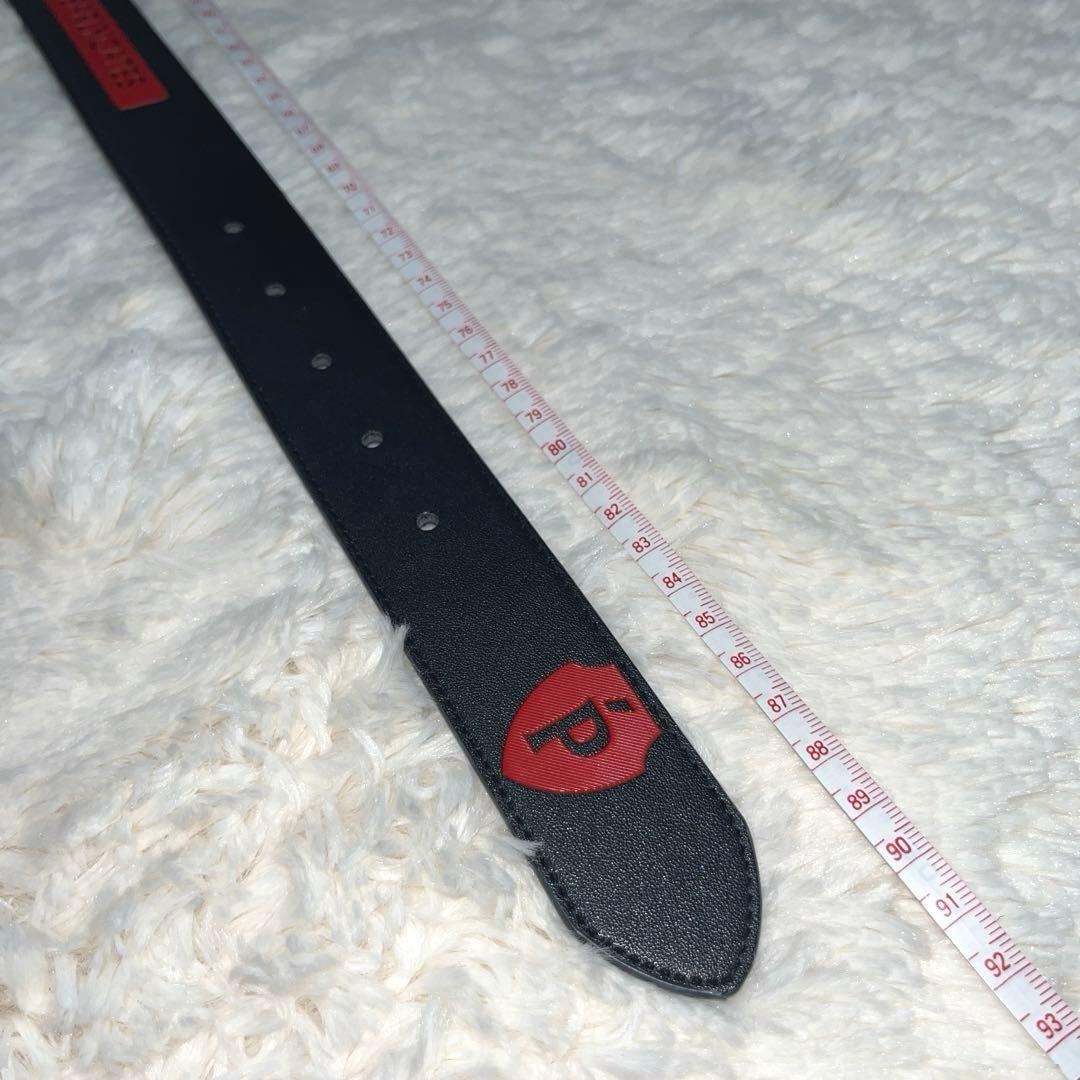 美品✨PEARLY GATES パーリーゲイツ ベルト ロゴ入り　ブラック