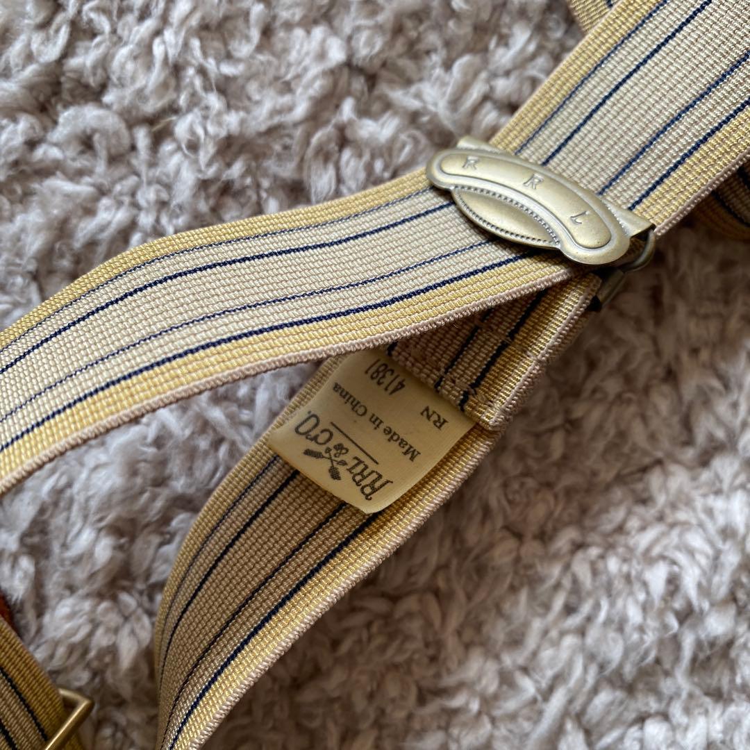 RRLヴィンテージサスペンダー