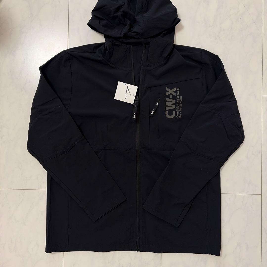 【新品未使用】CW-X アウター フード付きトップス DWO559 M