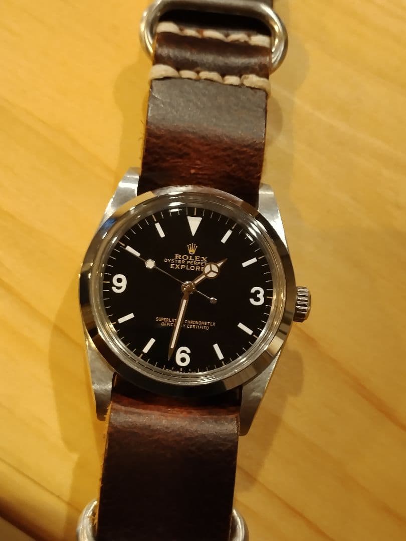 リダン？　文字盤　ミラーダイヤル　一点物　NH38搭載　カスタム