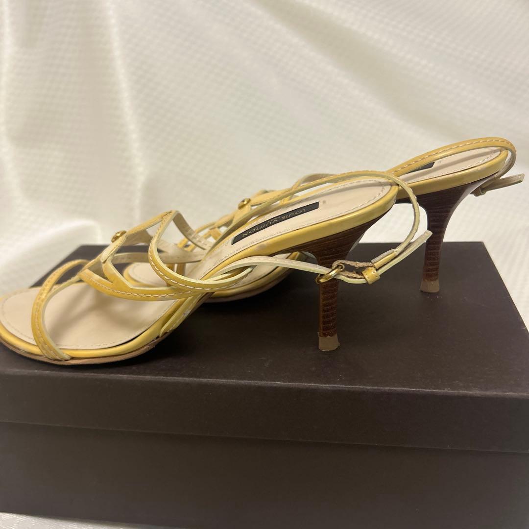 ルイヴィトン イエローサンダル 371/2