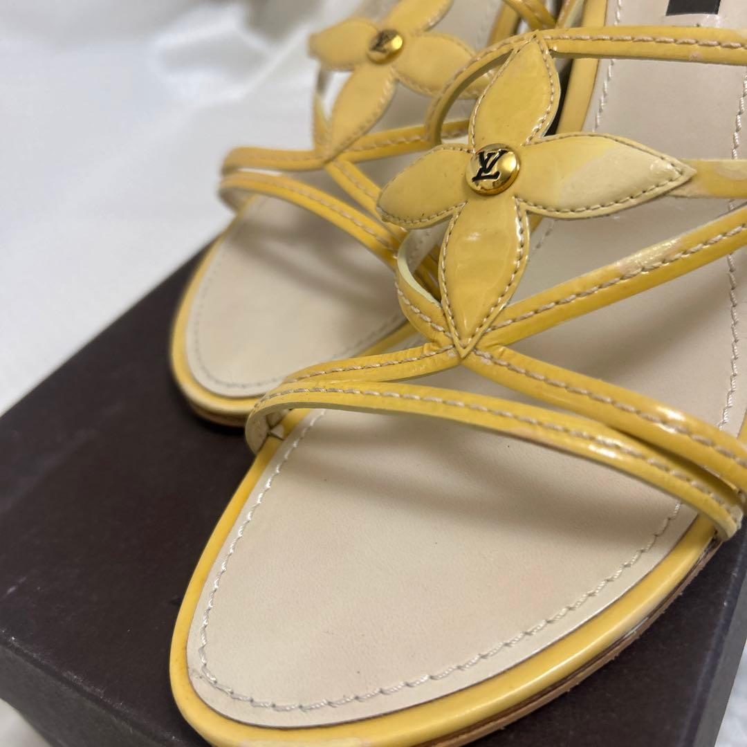 ルイヴィトン イエローサンダル 371/2