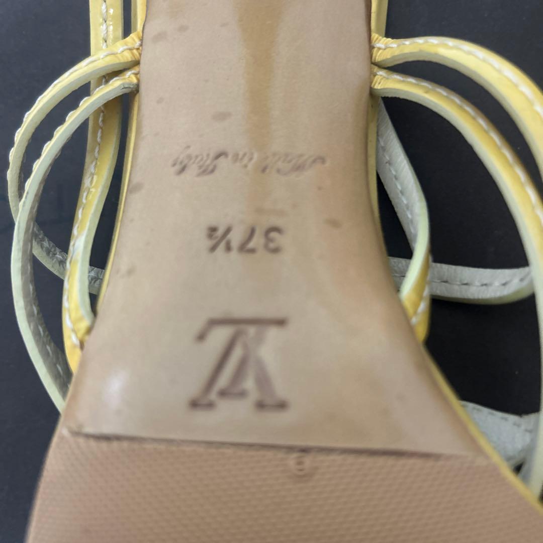 ルイヴィトン イエローサンダル 371/2