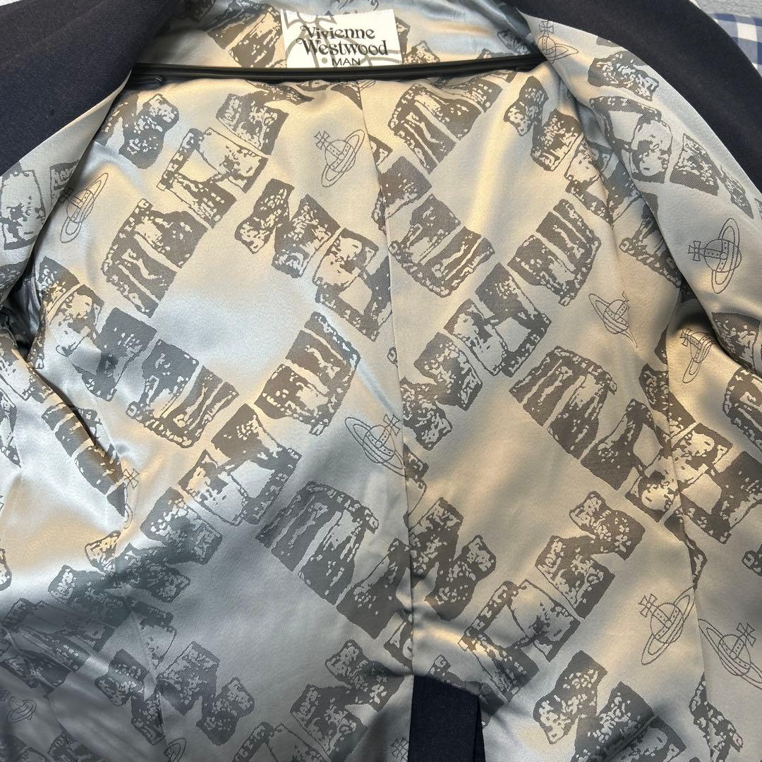 VivienneWestwoodビッグカラードレープジャケット アシメ 44