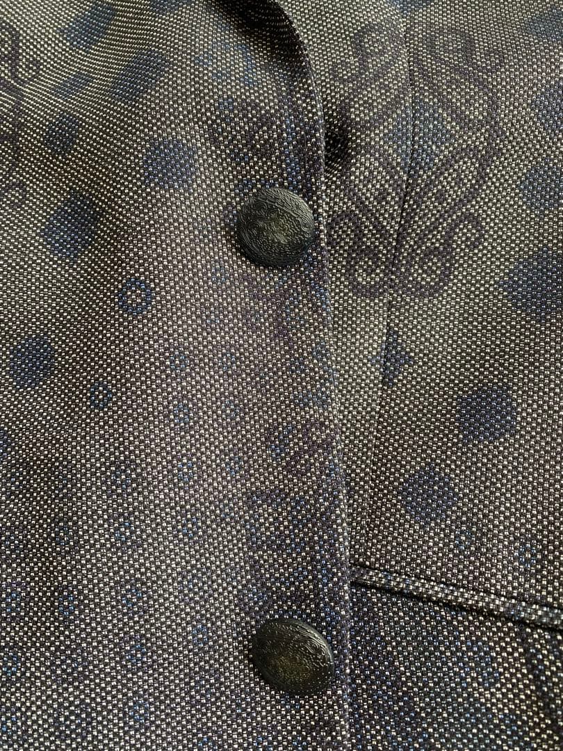 エトロ　テーラードジャケット　グレー