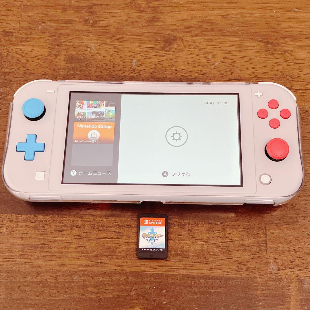 Nintendo Switch Lite ザシアン・ザマゼンタ　ポケモンソード