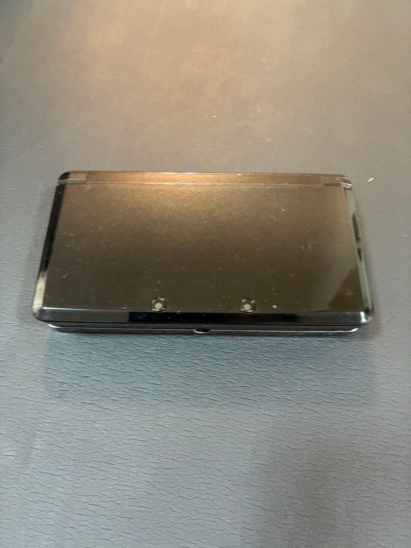 【中古】ニンテンドー3DS コスモブラック タッチペン 本体のみ 動作確認済み