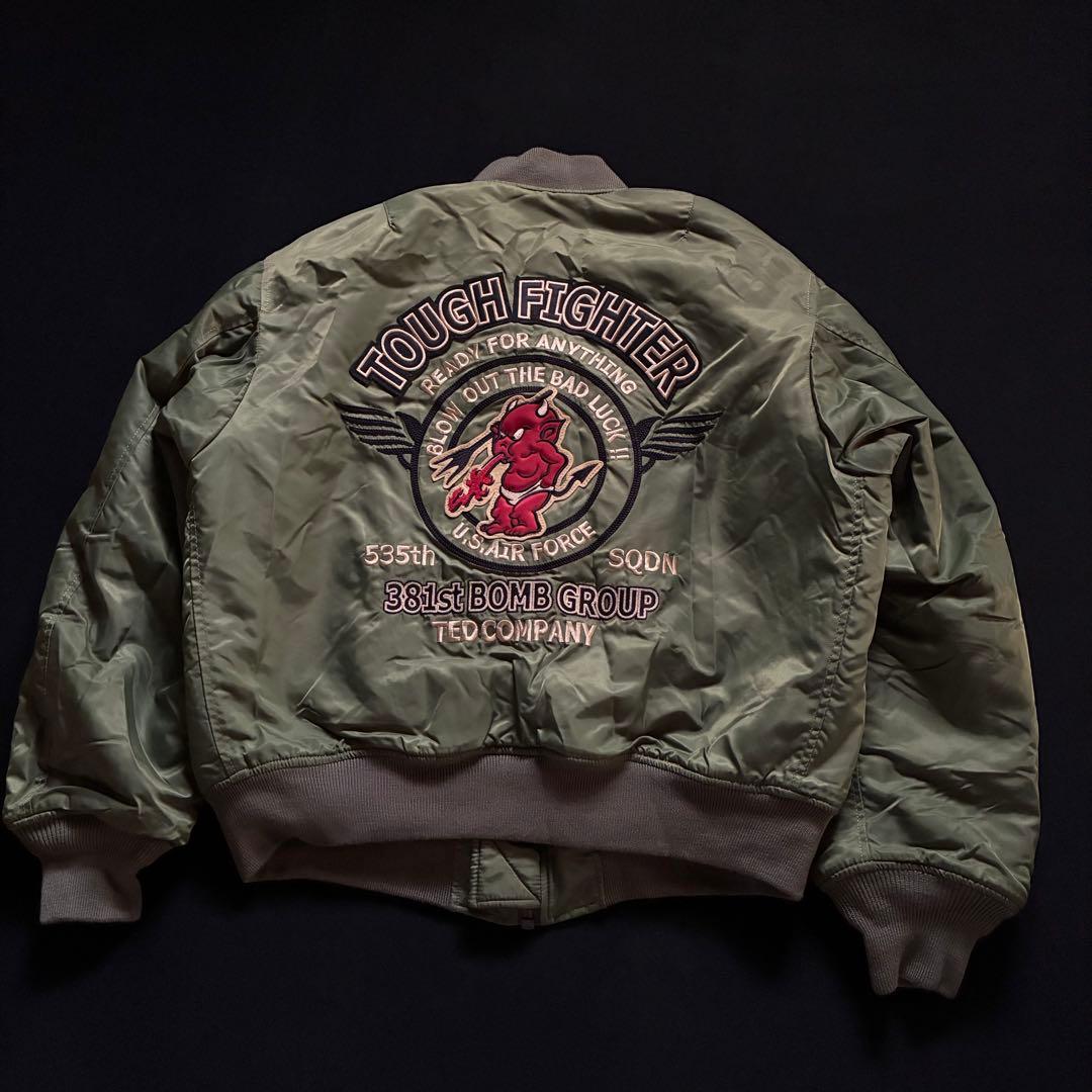 試着のみ TED COMPANY U.S.A.F. MA-1 フライトジャケット