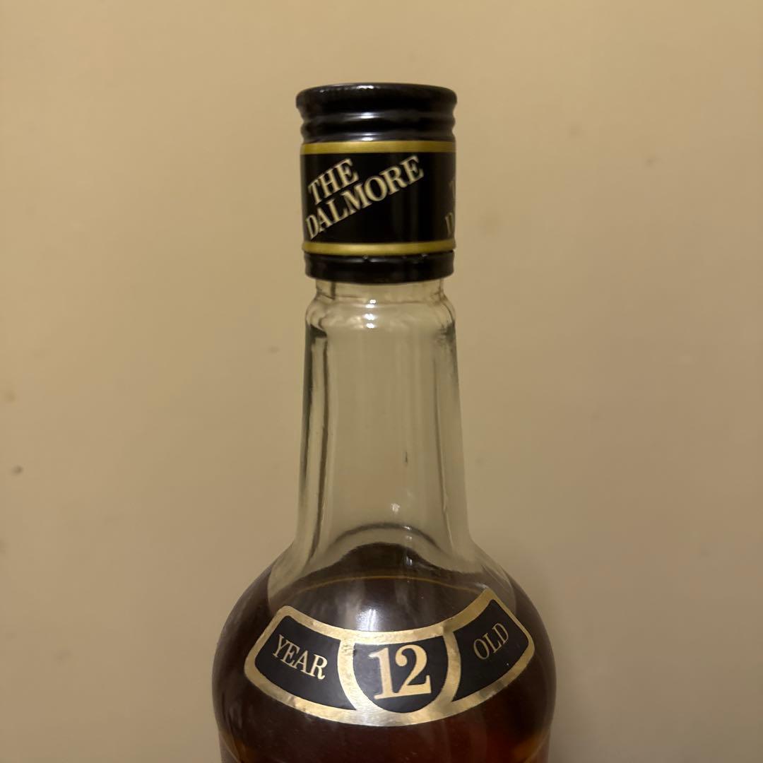 THE DALMORE 12年 シングルモルトウイスキー 750ml 自宅保管